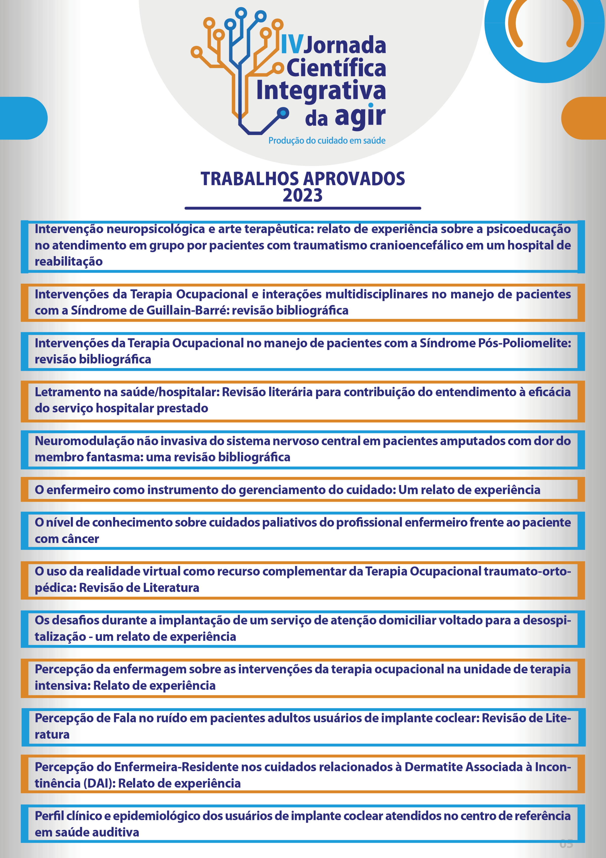 Arte para divulgação dos trabalhos aprovados - IV Jornada Científica Integrativa da AGIR_Prancheta 1 cópia 4.png